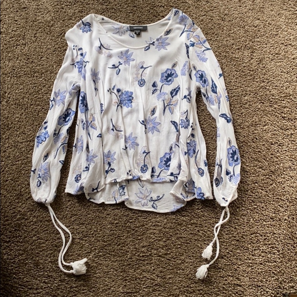 Karen Kane floral top